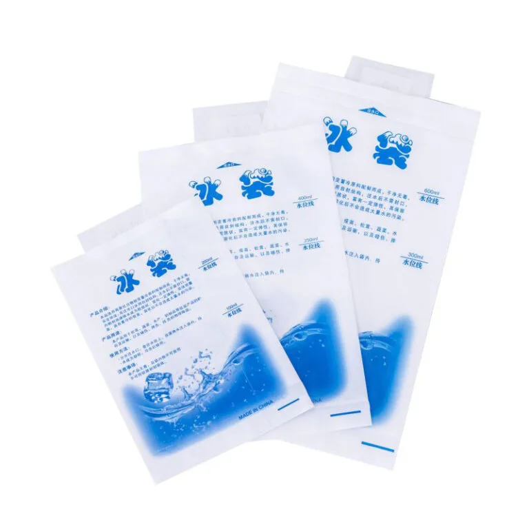 Recyclable Water Injection Ice Packs for Food and Medicine