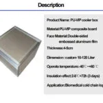 VIP Board Vaccine Carrier Cooler Box for Refrigerated Routes thumbnail