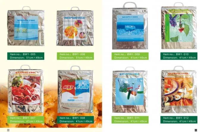 Bolsa Térmica Frío/Calor con Asa para Supermercado & barbacoa - Imagen del producto