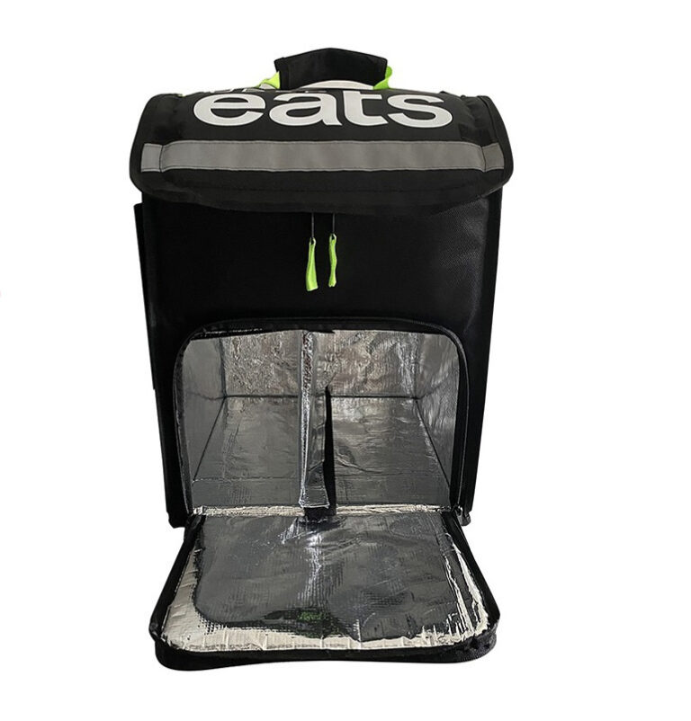 Sac de livraison isotherme avec bande réfléchissante