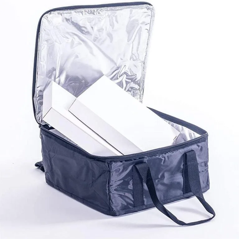 Bolsa térmica de nylon 210D para entrega de pizza