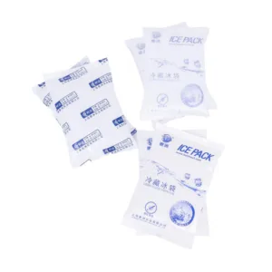 Paquetes fríos de gel para la entrega