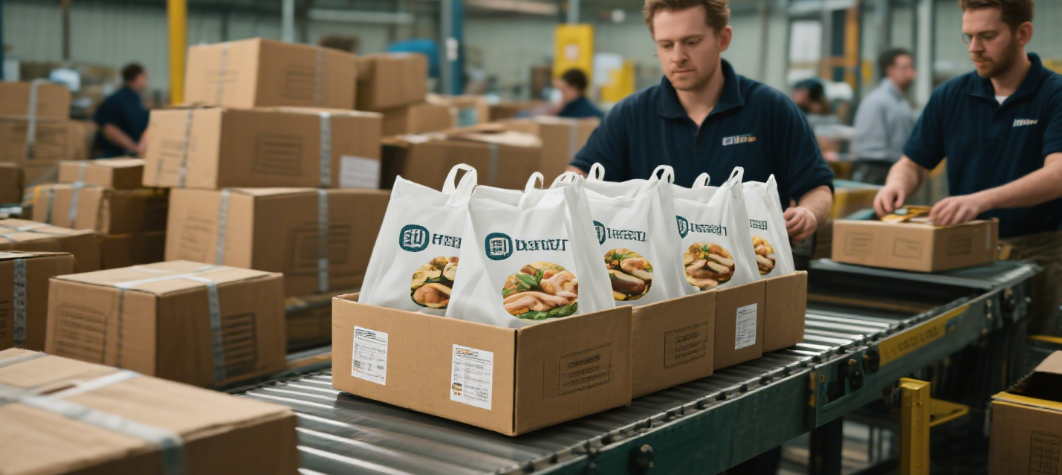 Custom Printed Food Delivery Bags - Product Image - tempk