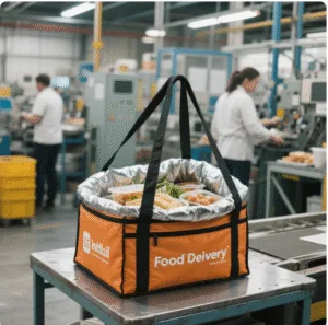 Saco de entrega de alimentos isolados de escolha