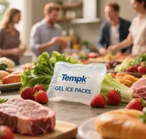 Gel -Eisbeutel für den Versand