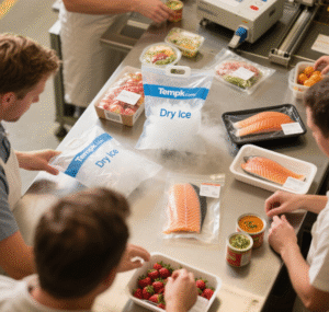 Pack a Cooler Using Dry Ice