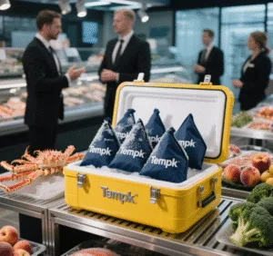 Cooler Ice Pack Replaces Dry Ice
