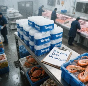 Combien de temps dure la glace sèche
