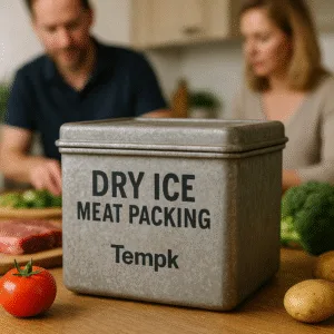 Dry Ice Meat Packing