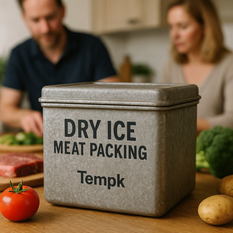 Dry Ice Meat Packing