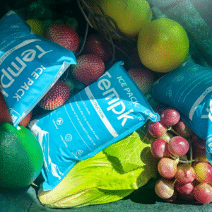 how to pack food with dry ice