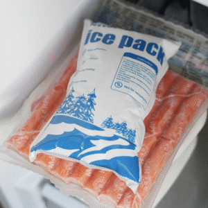 dry ice packs for shipping seafood