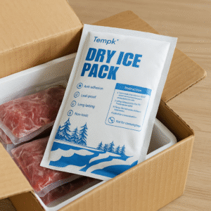 Trockenpaket zum Versand von Lebensmitteln