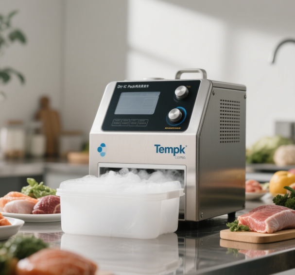 dry ice pack machine
