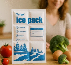 lembar paket es kering