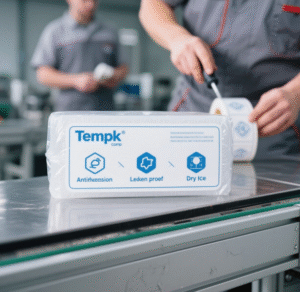 dry ice package label 