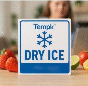 Dry Ice Packing Sign