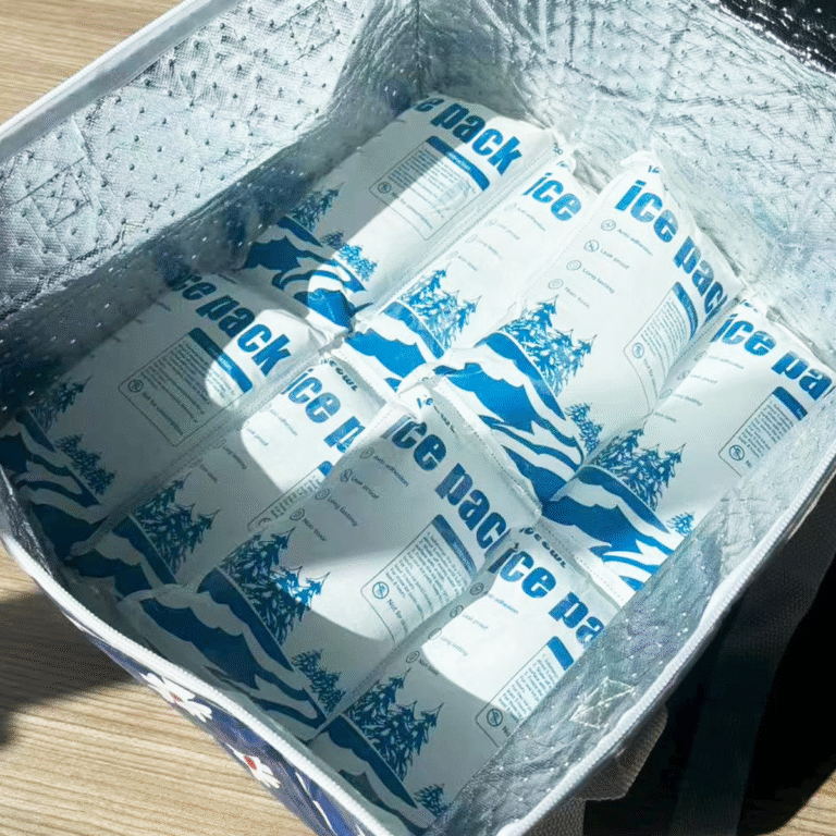 how to use dry ice pack