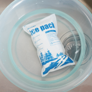 how to pack fish in dry ice