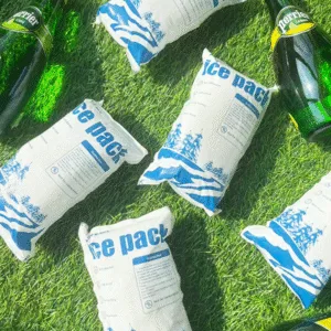 Disposing of dry ice bags