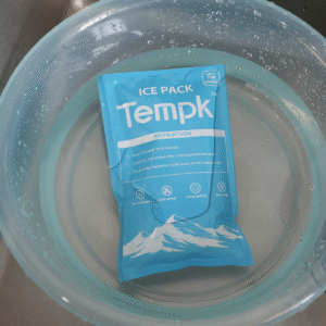 dry ice bag with zip