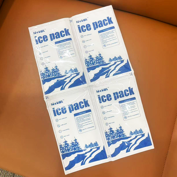 Reusable dry ice pack sheets