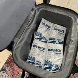 dry ice bag for a cooler