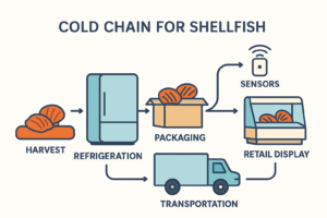 سلسلة التبريد Shellfish Regulations Solutions – How to Stay Compliant in 2025