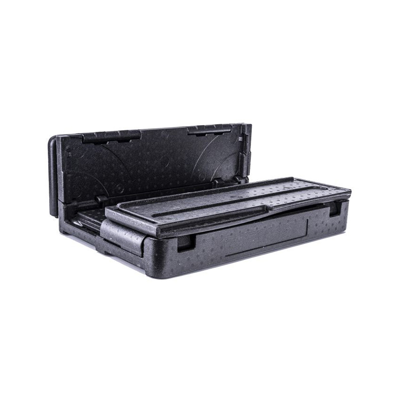 Foldable EPP Foam Cooler Bin for Grocery Delivery