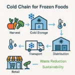 cadeia de frio Management: Reduce Frozen Food Waste in 2025