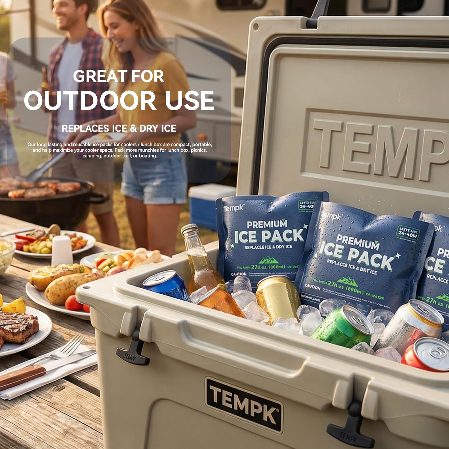 water injection ice pack