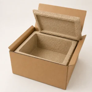 Recyclable Paper-Fiber Insulated Shipping Box